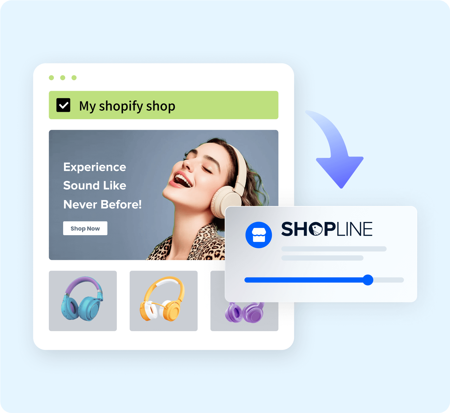 SHOPLINE官网-Shopify店铺一键搬迁教学