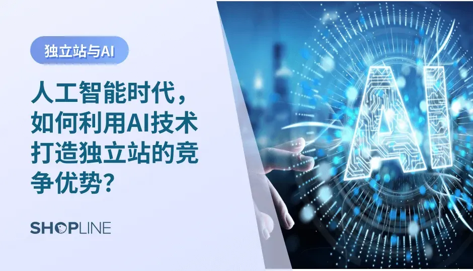 人工智能时代，独立站的发展也迎来了全新的机遇与挑战。在这个充满变革和创新的时代，独立站若能充分利用 AI 技术的优势，无疑将在激烈的市场竞争中脱颖而出，开辟出属于自己的一片广阔天地。本文将介绍独立站可以如何利用AI技术打造出自己的竞争优势。