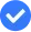 Blue checkmark symbol inside a rounded square with a blue gradient background.