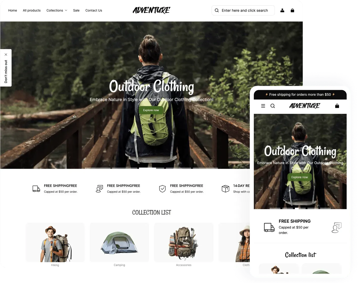 SHOPLINE_精美网站 快速搭建_配图