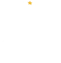 A circle with the words best work scroll down on it.