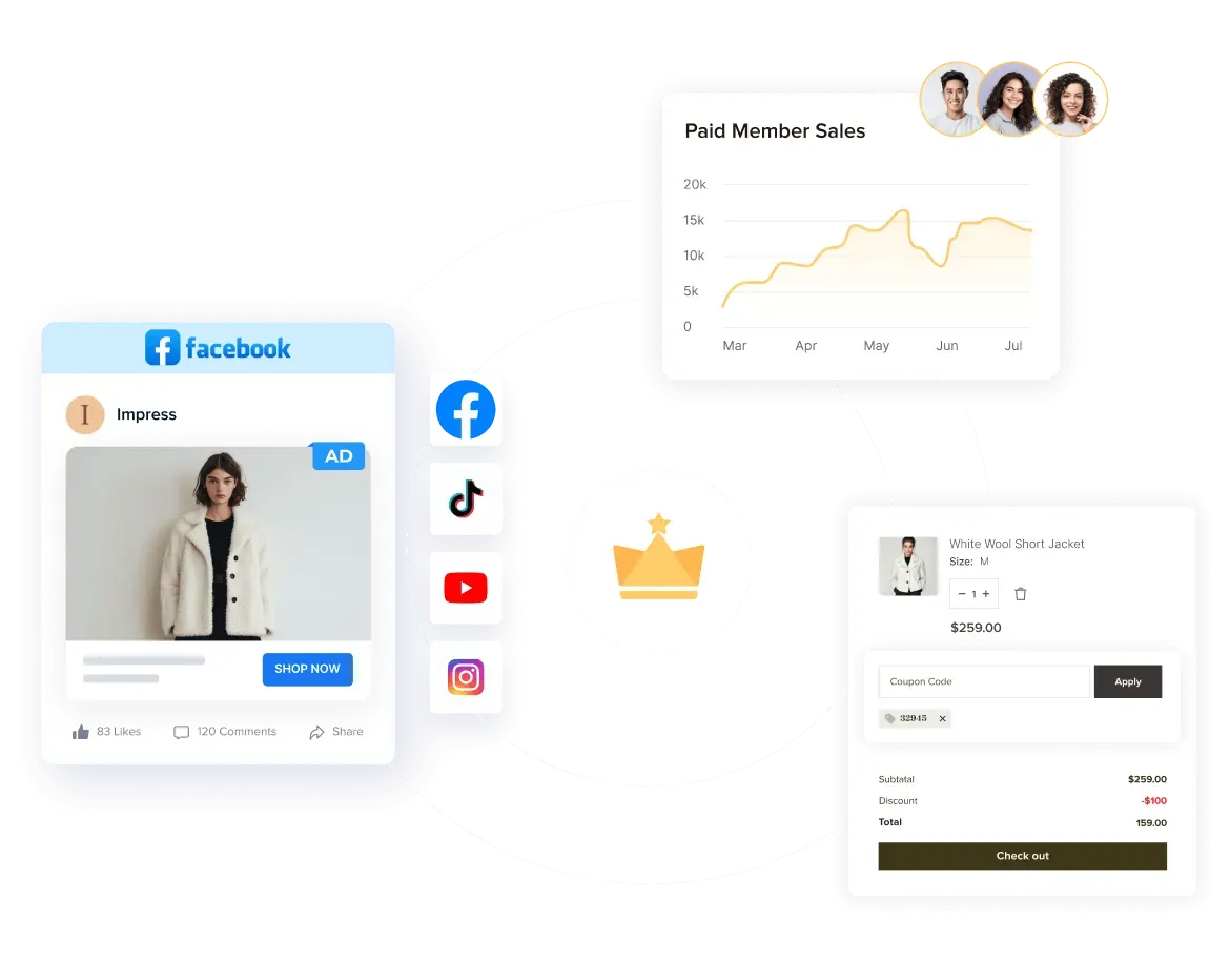 Natively integrated loyalty engine