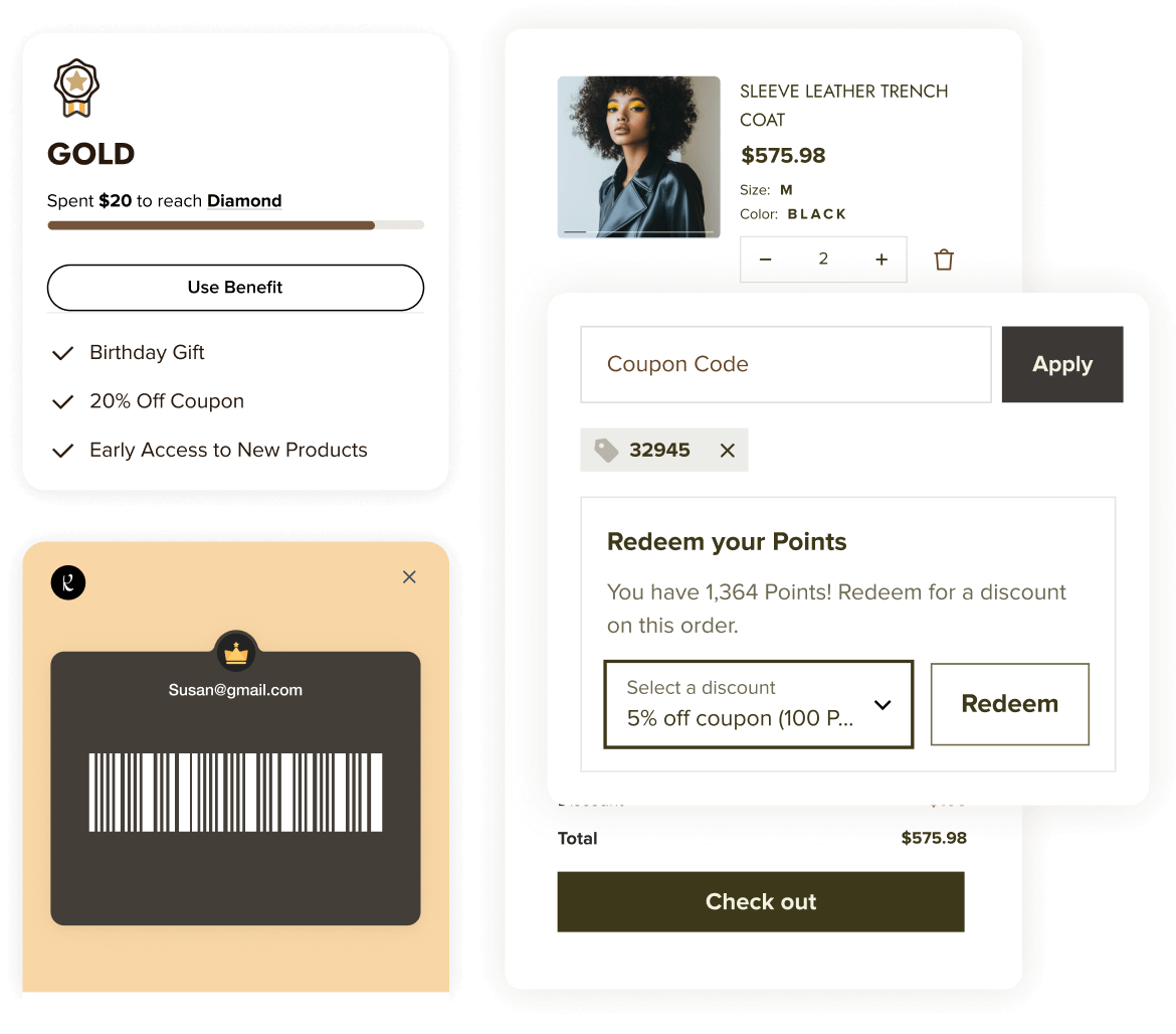 Tailored, rewarding experiences
