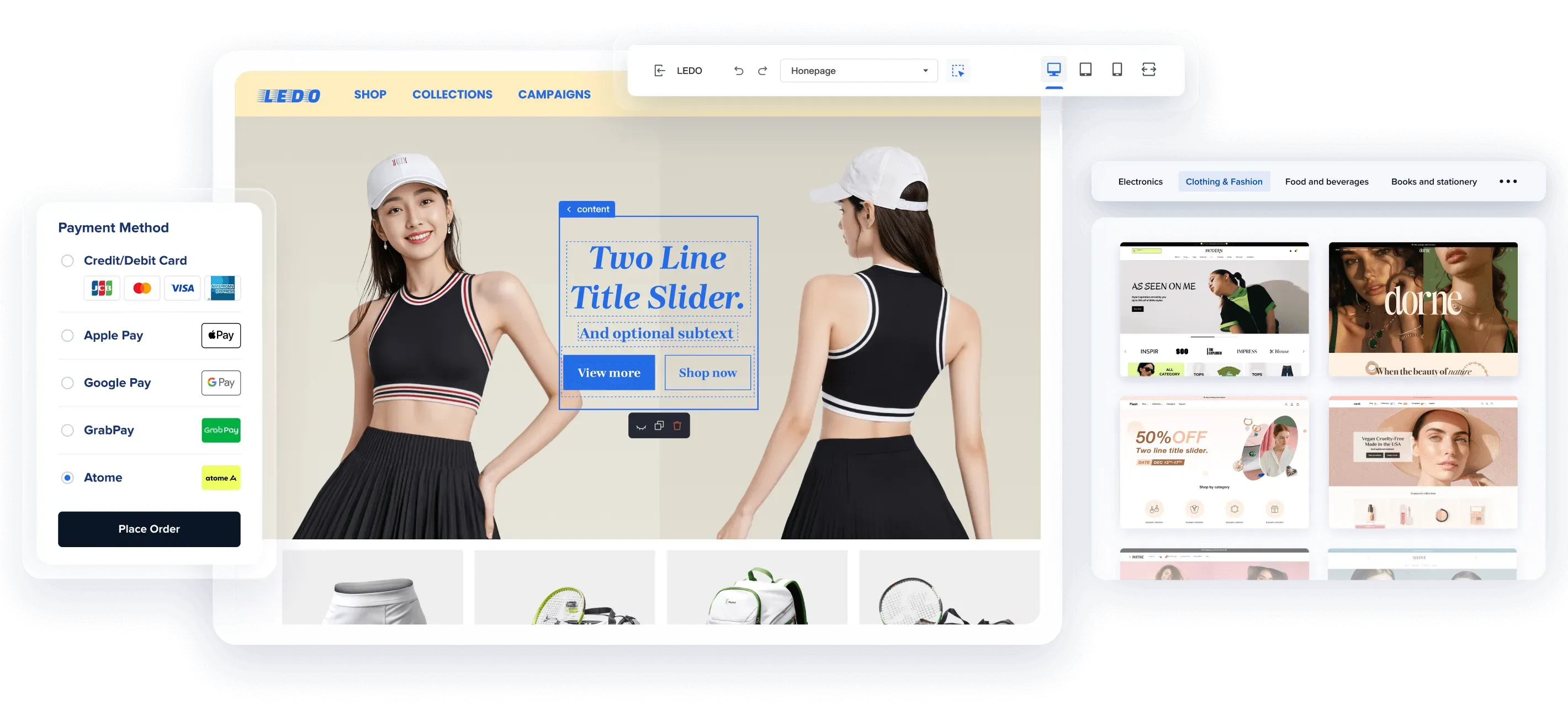 SHOPLINE快速建站、稳定支付、海量模版