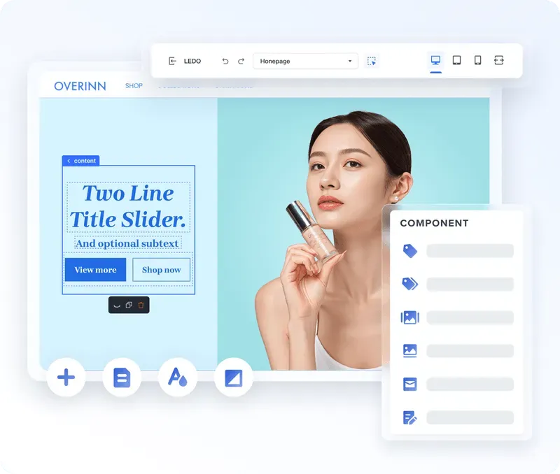 独立站主题模版